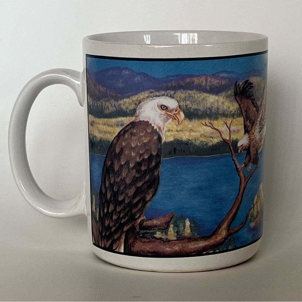Bald Eagles Coffee Mug - The Grand Effect Carolee Merrill Majestic Collectible